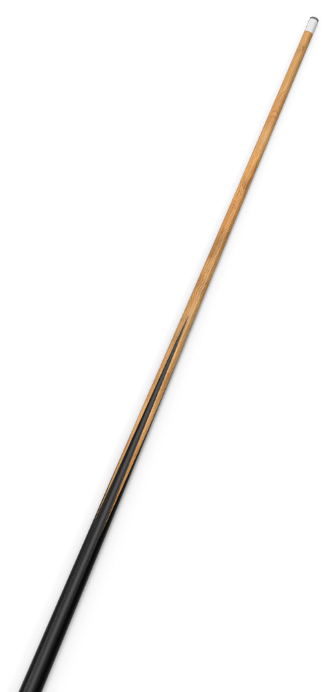 Pool cue and ball